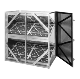Gabinete en V Una Etapa de Filtrado